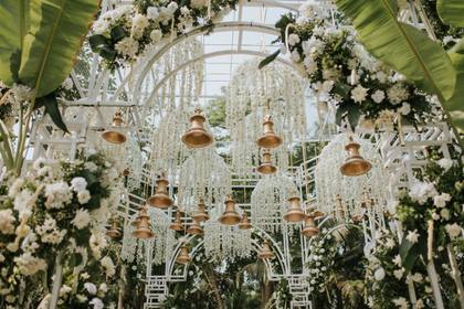 Aisle / Walkway and Ceiling — Wedding decor — Alila Diwa Goa
